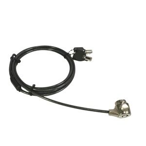 Universal Laptop Security‎ Cable Lock T-Bar Kensington Style Keyed w/ 2 Keys